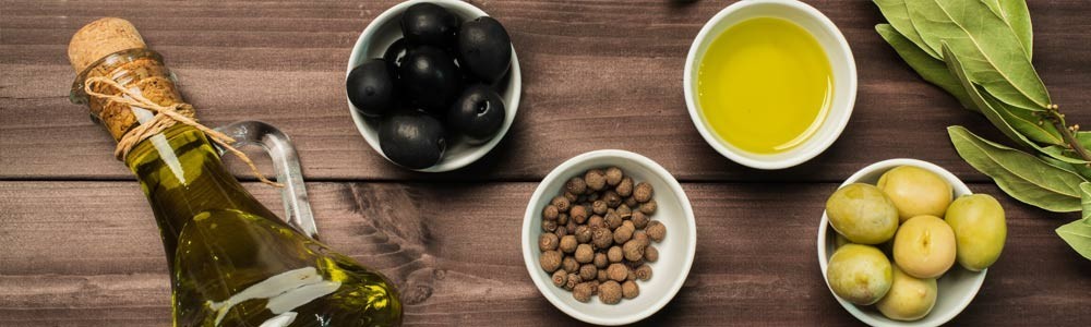 BOUTEILLE d'huile d'olive